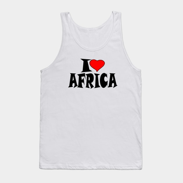 Africa Tank Top by Milaino